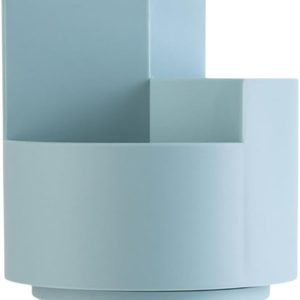 360?? Rotating Large Capacity Multifunctional Pen Holder Desk Organiser, Cylinder Blue