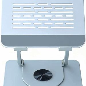 Carbon Steel Laptop Stand, 360?? Rotating, Adjustable