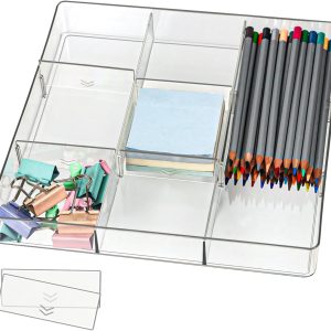 Adjustable Transparent Drawer Organizer
