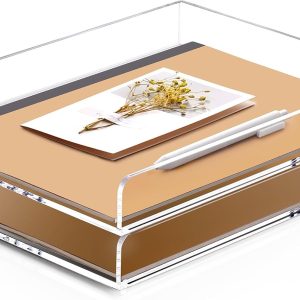 2-Tier Stackable Acrylic Document Tray