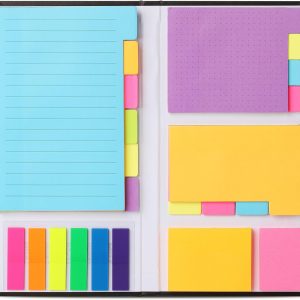 - Sticky Notes Set, 410 Pack, Ruled, Dotted & Blank Notes | with 150 Index Tabs, Divider Sticky Pads for Bible Study, Office, School, Planning